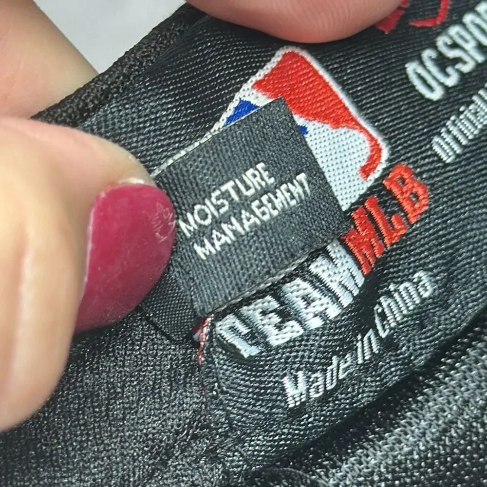 MLB name written